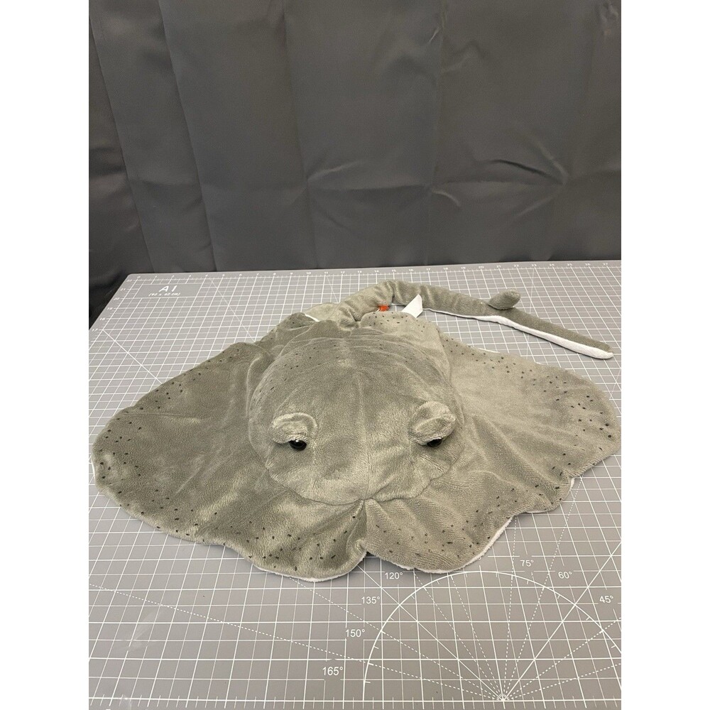Adventure Planet Gray Stingray Plush Stuffed Animal Marine Ocean Smile